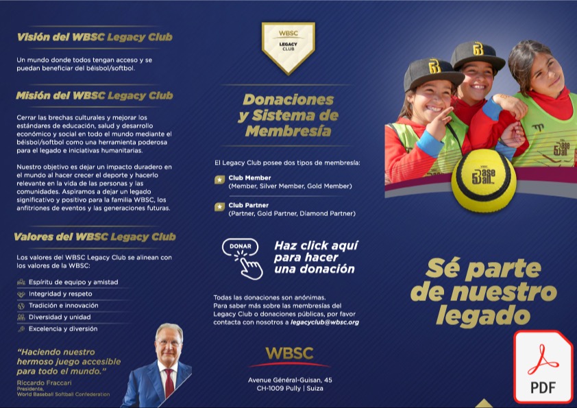 WBSC Legacy Club 